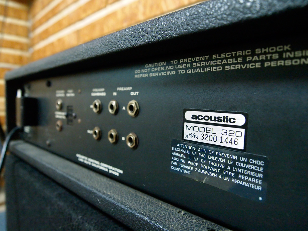 acoustic MODEL 320